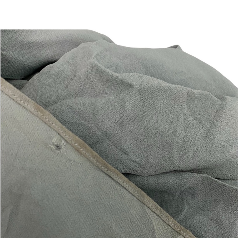 Reformation Elegant Gray Ruffle Maxi Dress - Picture 7 of 7